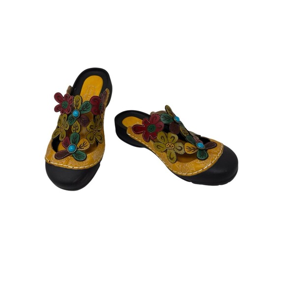 Springstep L’artiste VITA Whimsy Floral Sandal Shoe Size EU 38 - Picture 1 of 7